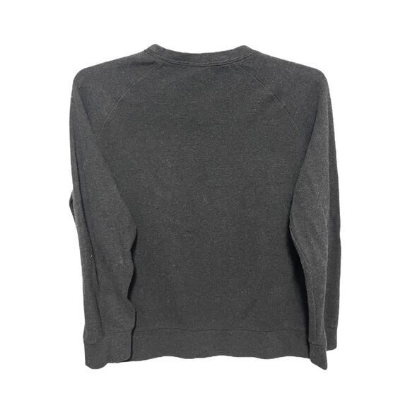 Large Banana Republic Long Sleeve Crew Neck Mens Sweater Dark Gray - Picture 10 of 12